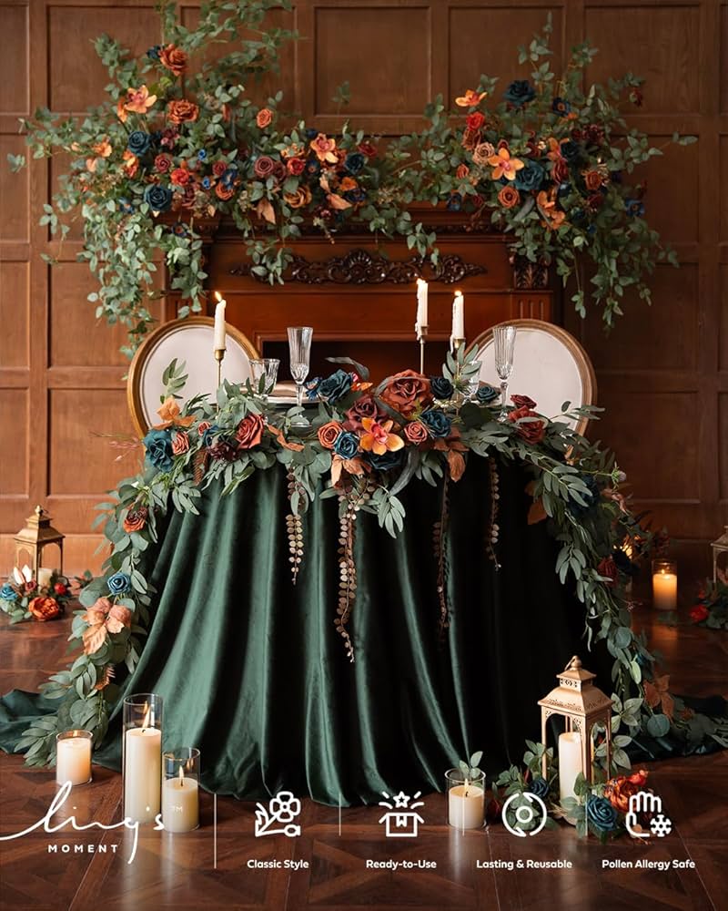 ❣️蘭❣️ Amazon.com: Ling's Moment Flower Garland - 6FT Eucalyptus